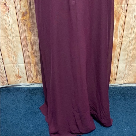 Evening Gown Modern Maids Purple Gown Size 26W with Jacket with Silver Jewels - Picture 11 of 15